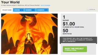 Illustration for article titled Millionaire Wants Your Million Dollars To Make His First Game